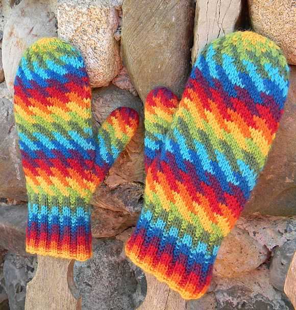Free knitted glove patterns for adults