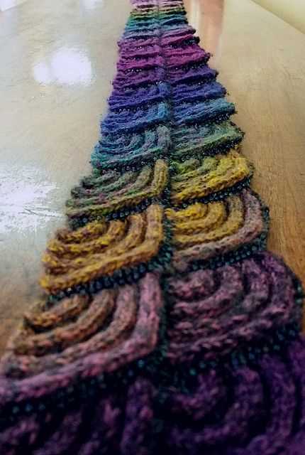 Jewel dragon knitting pattern