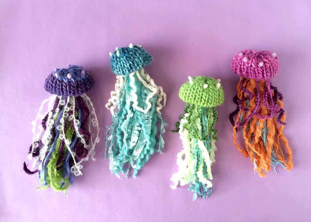 Jellyfish knitting pattern