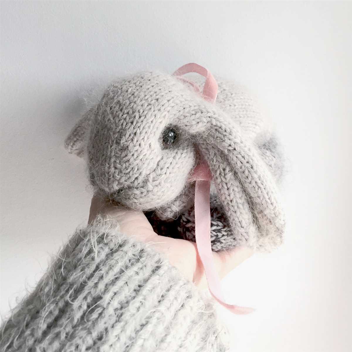 Dutch rabbit knitting pattern