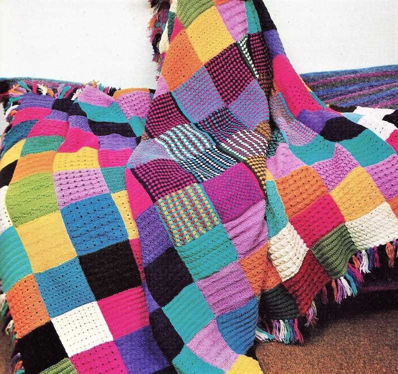 Blanket poncho knitting pattern