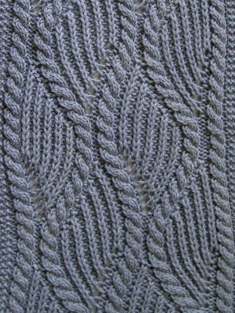 Knit brioche stitch pattern