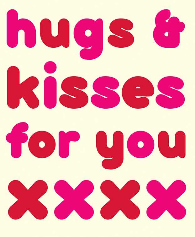 Hugs and kisses knitting pattern