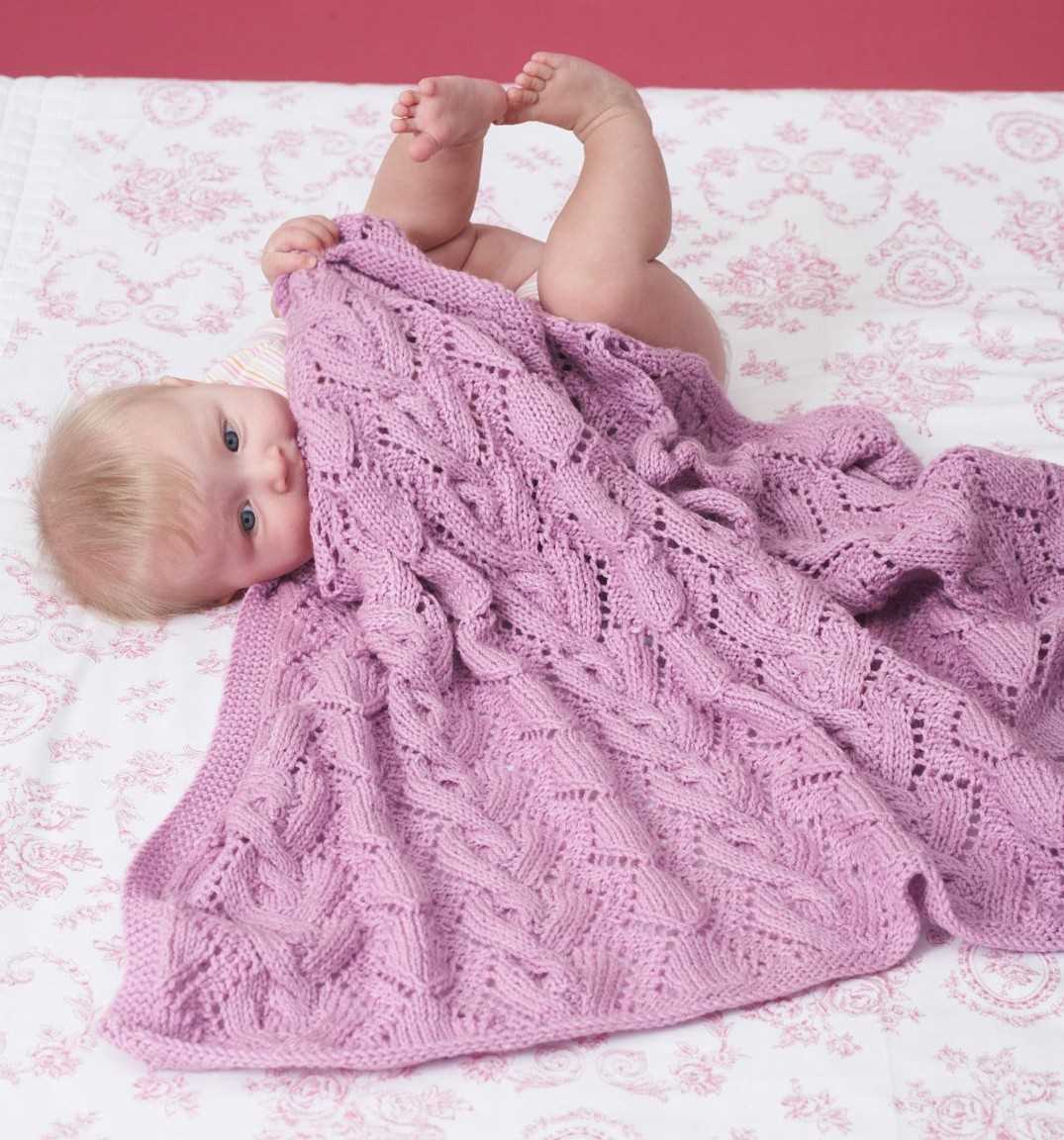 Irish knit blanket pattern