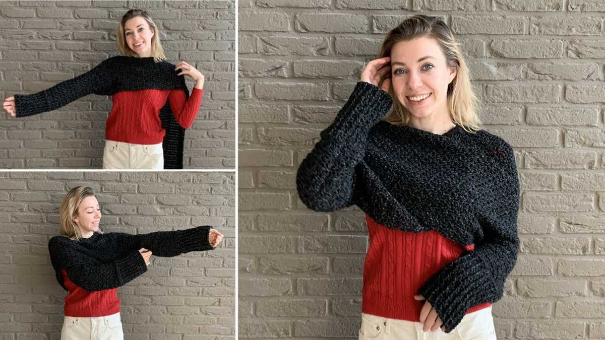 Blanket sweater wrap knitting pattern