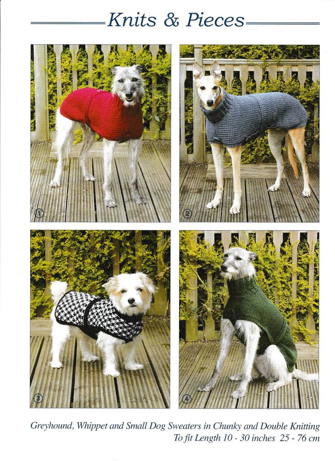 Italian greyhound knitting pattern