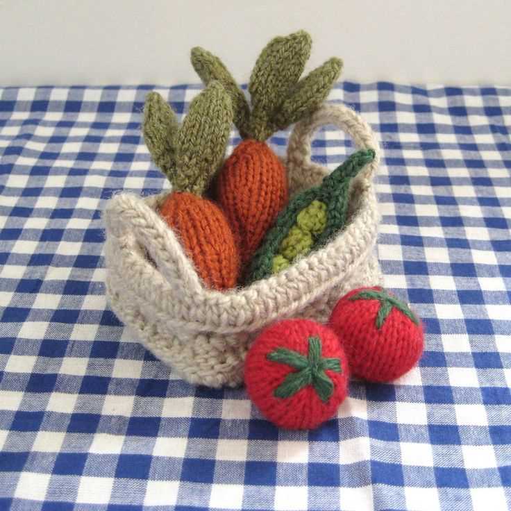 Knitted fruit and vegetables free patterns