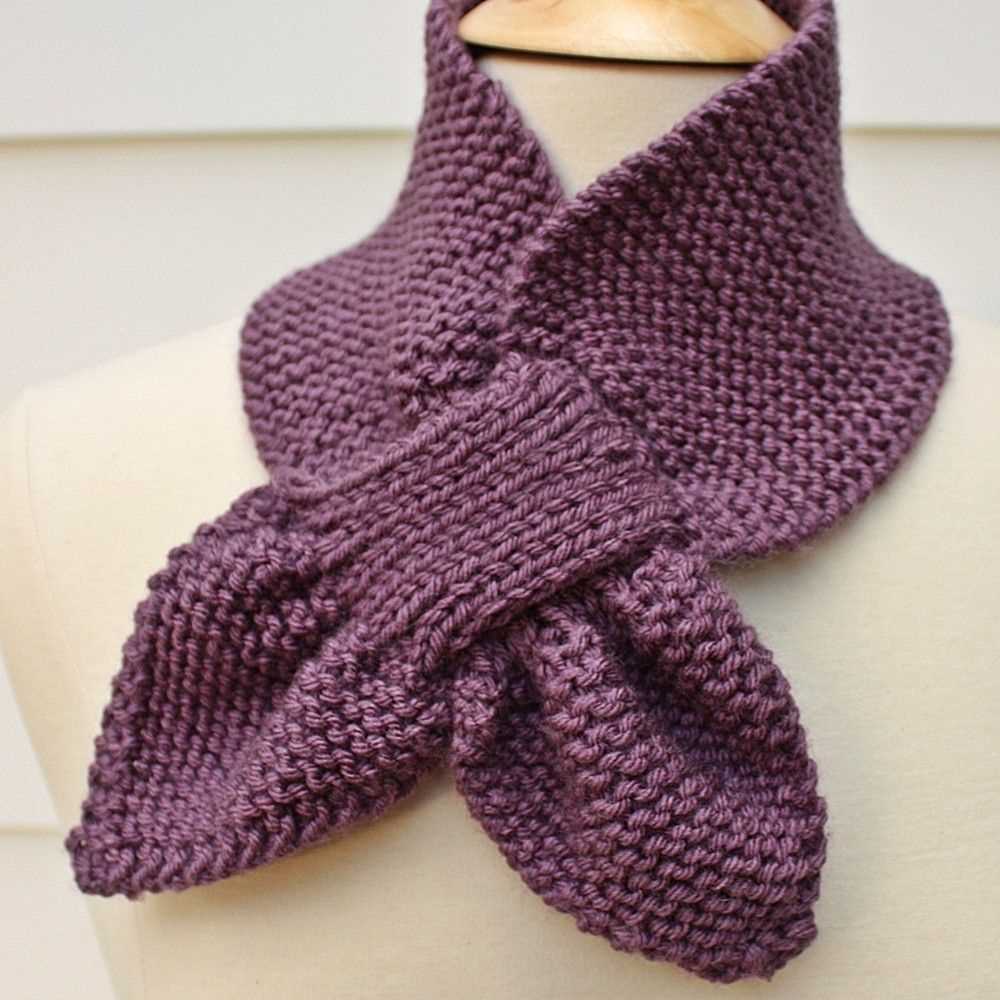 Scarflette knitting pattern