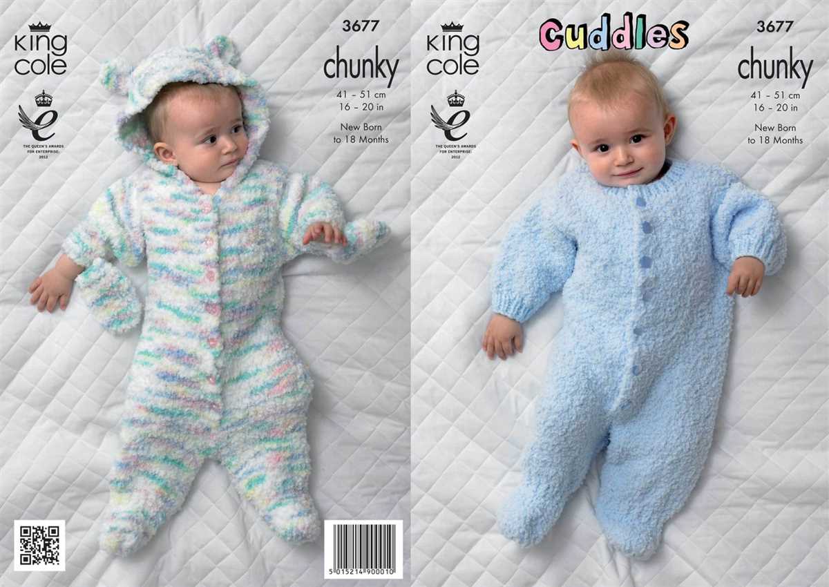 Knitted onesie pattern