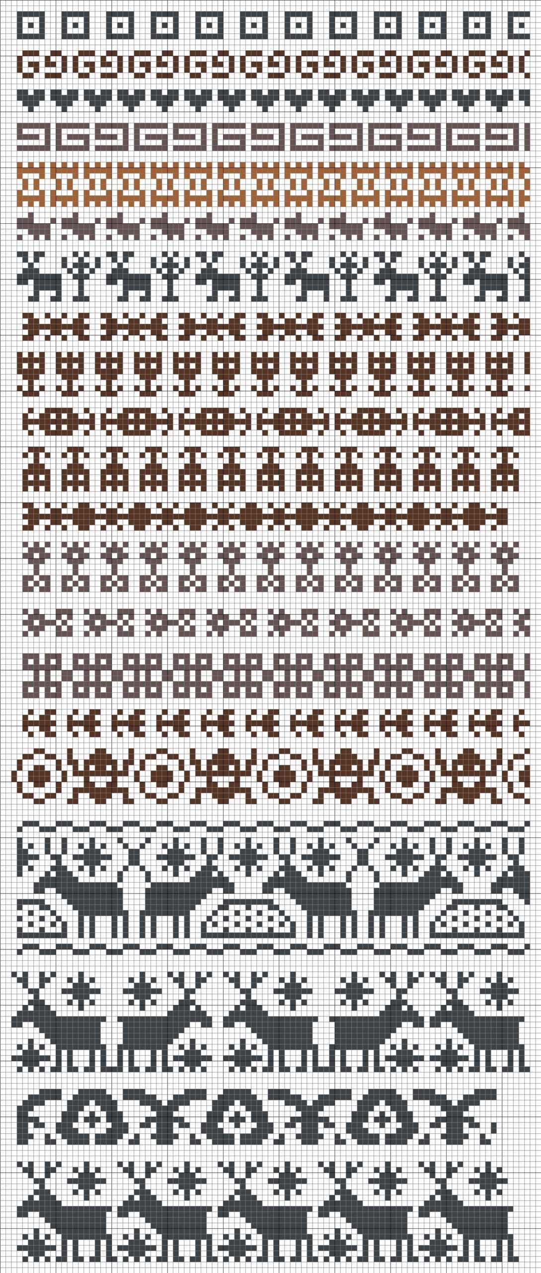 Jacquard knit animal pattern sweater