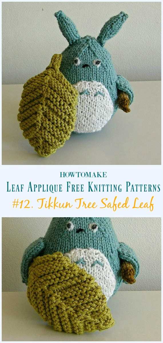 Maple leaf knitting pattern free