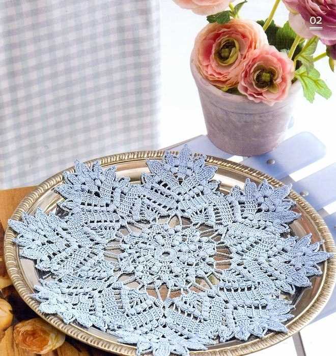 Knit doily pattern