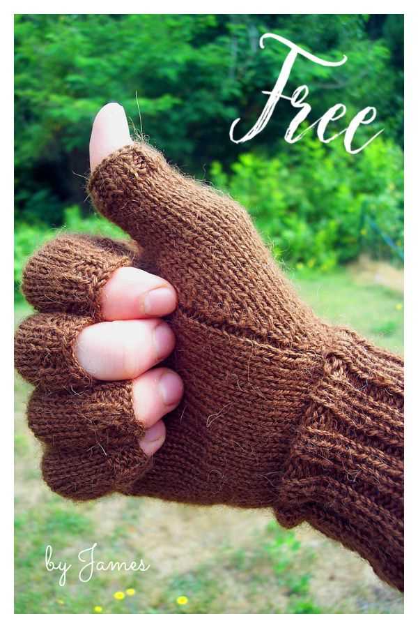 Mens mitten knitting pattern