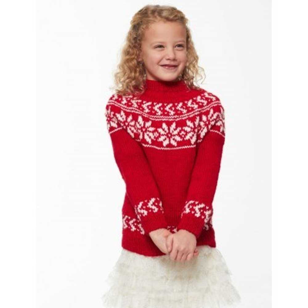 Baby christmas sweater knitting pattern