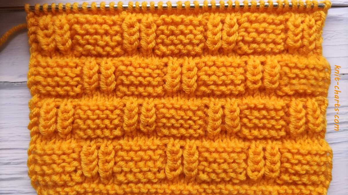 How to knit checkerboard pattern with two colors