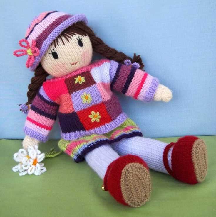 Knitting patterns for toys and dolls