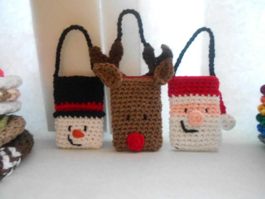 Knitted gift card holder pattern