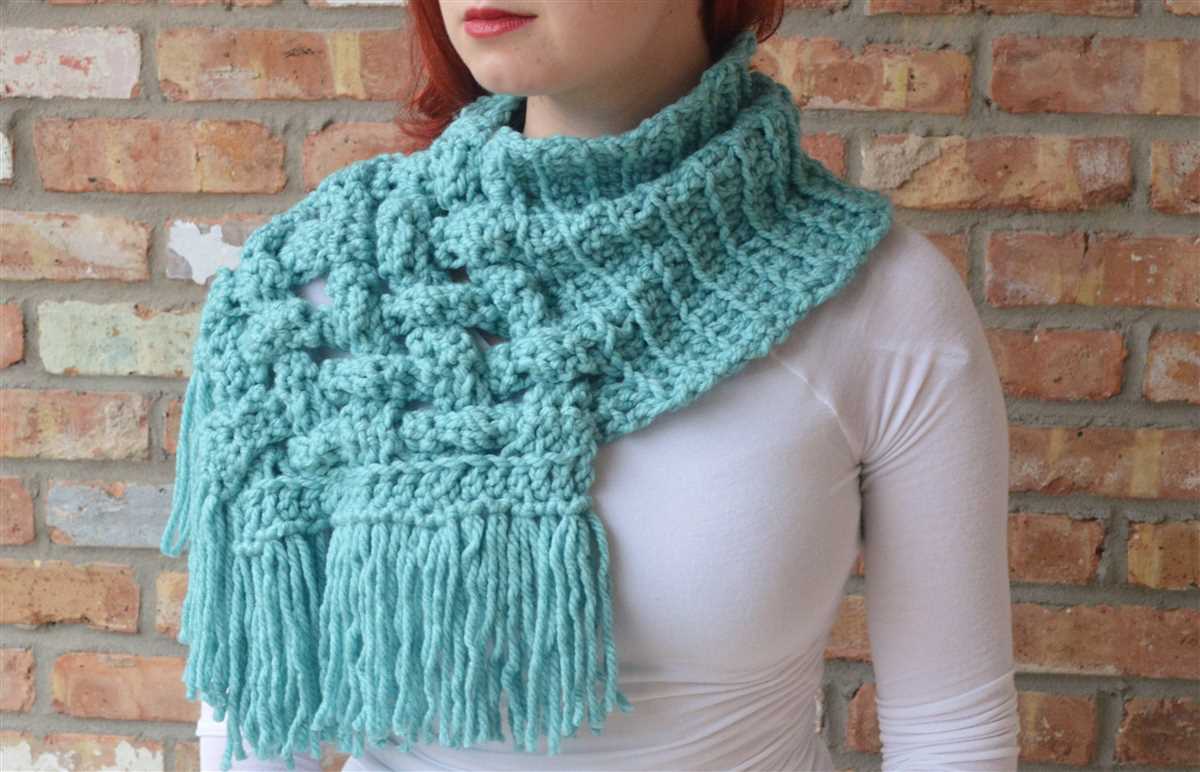 Celtic knit scarf pattern free