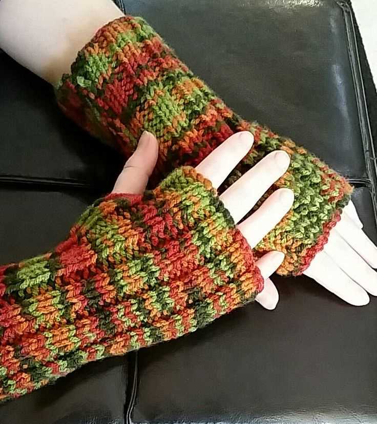 Free knitting pattern for fingerless gloves on straight needles