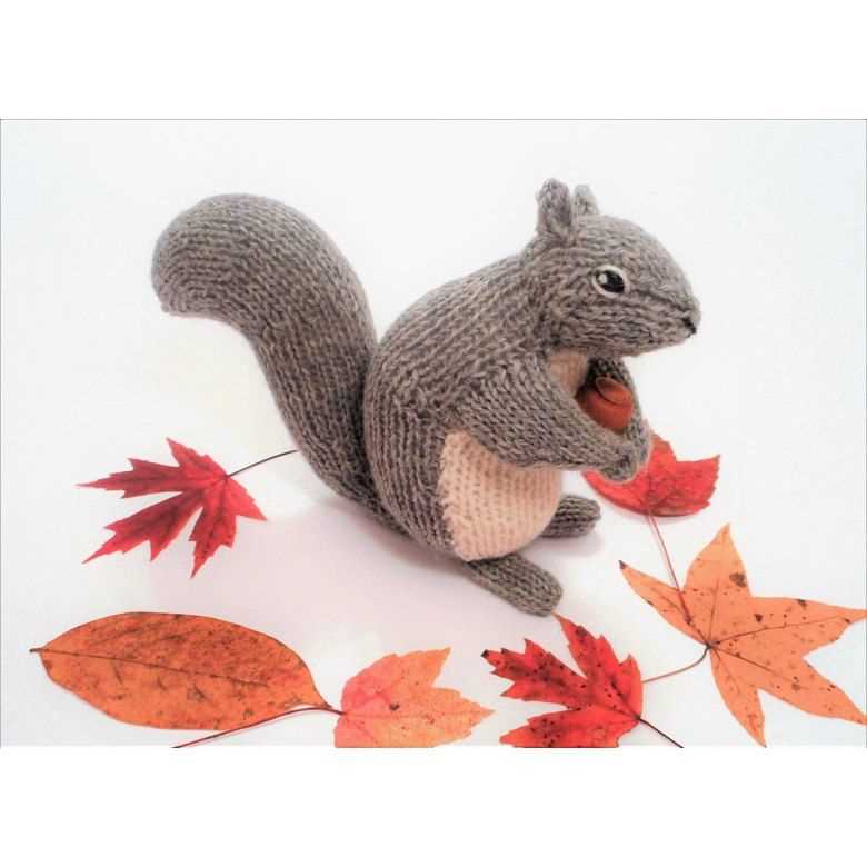Squirrel knitting pattern