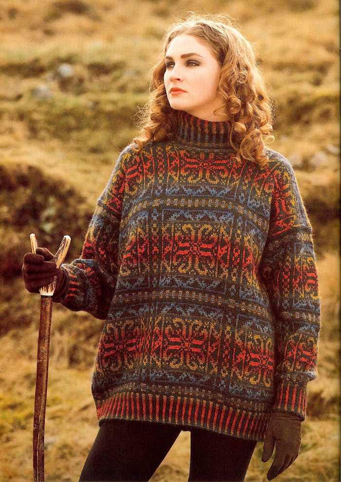 Fair isle sweater knitting patterns