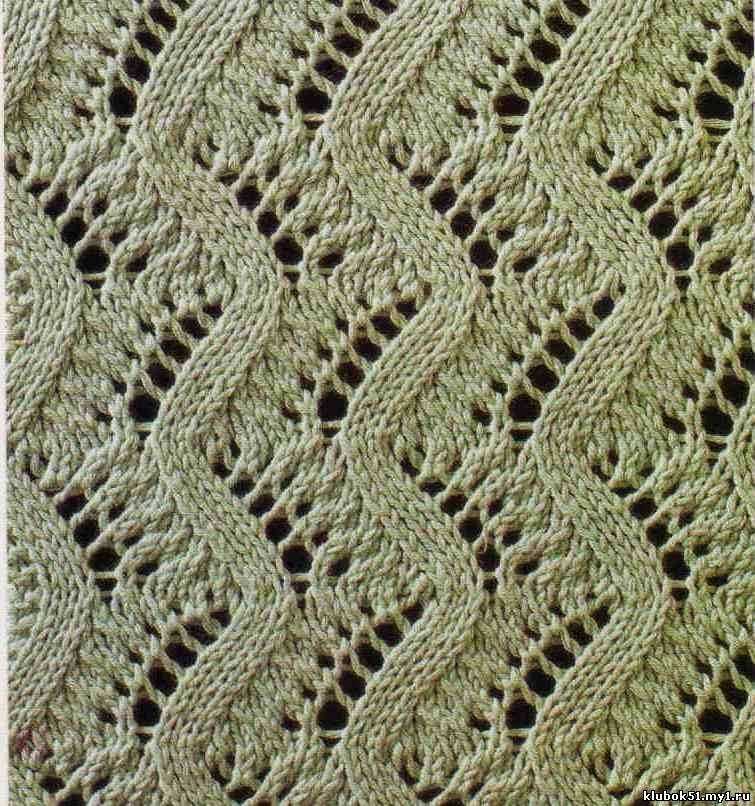 Gothic lace knitting pattern