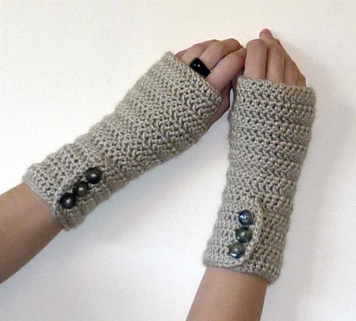 Free knit arm warmers pattern