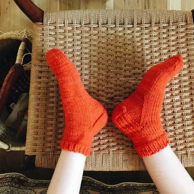 Bulky sock knitting pattern