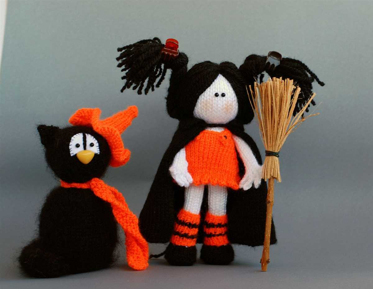 Halloween knitting pattern