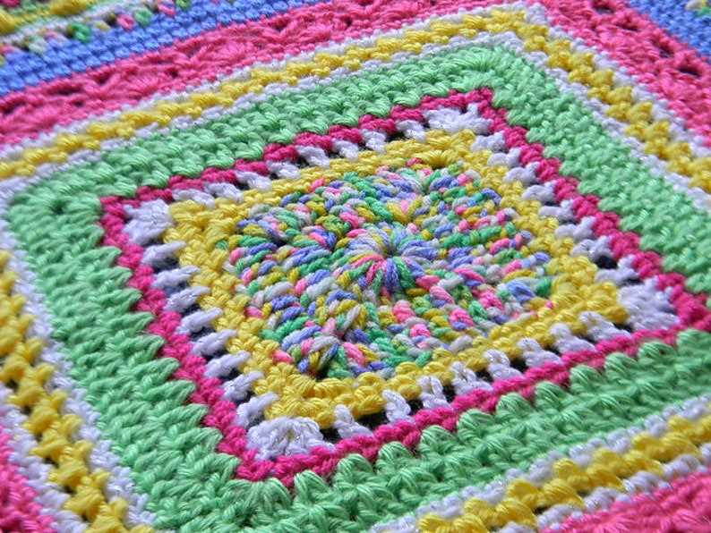 Sampler blanket knitting pattern free