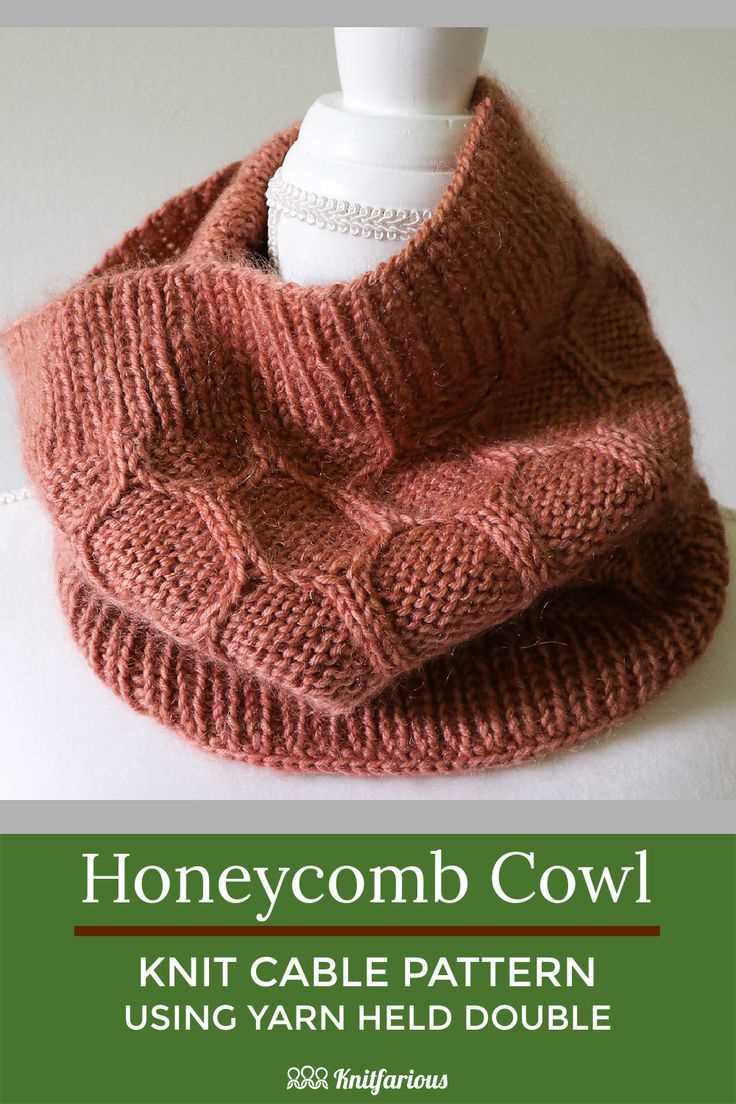 Snood knitting pattern circular needles