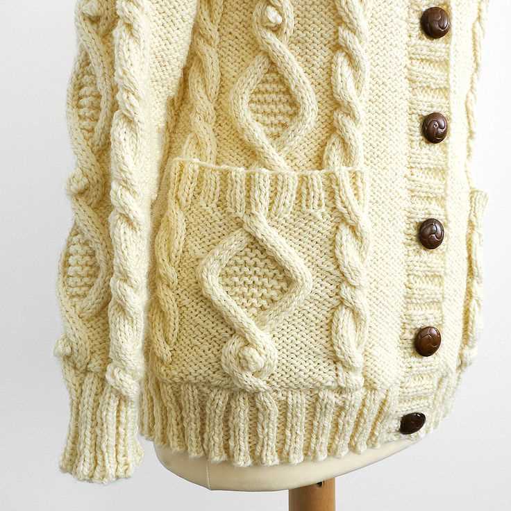Knit wrap cardigan pattern