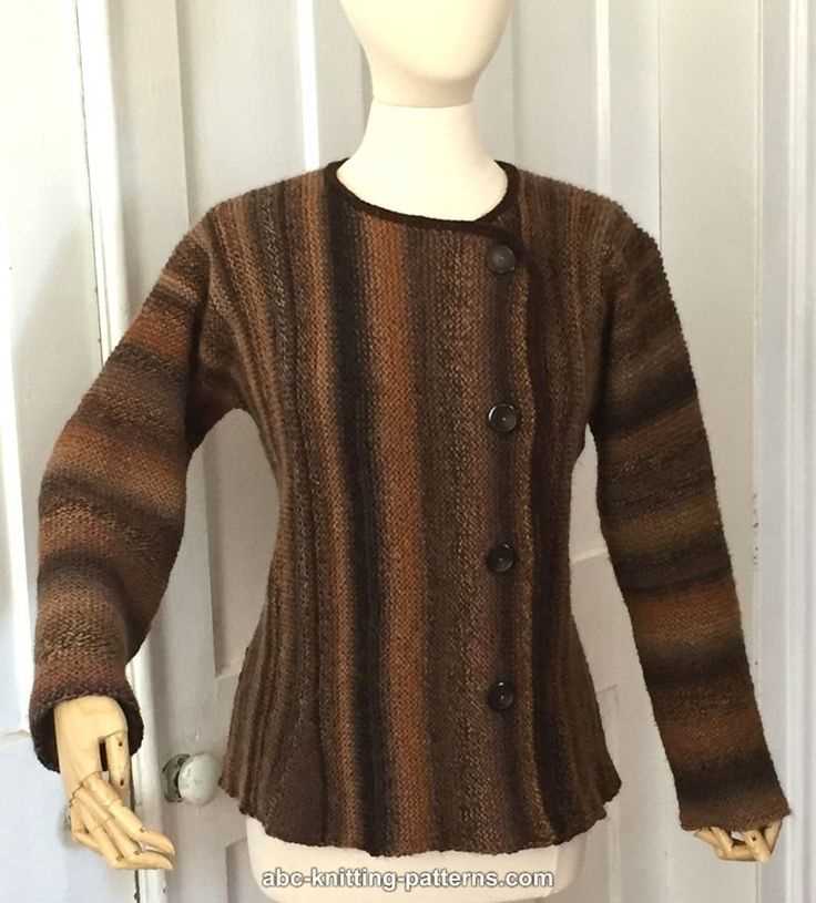 Knitting pattern jacket