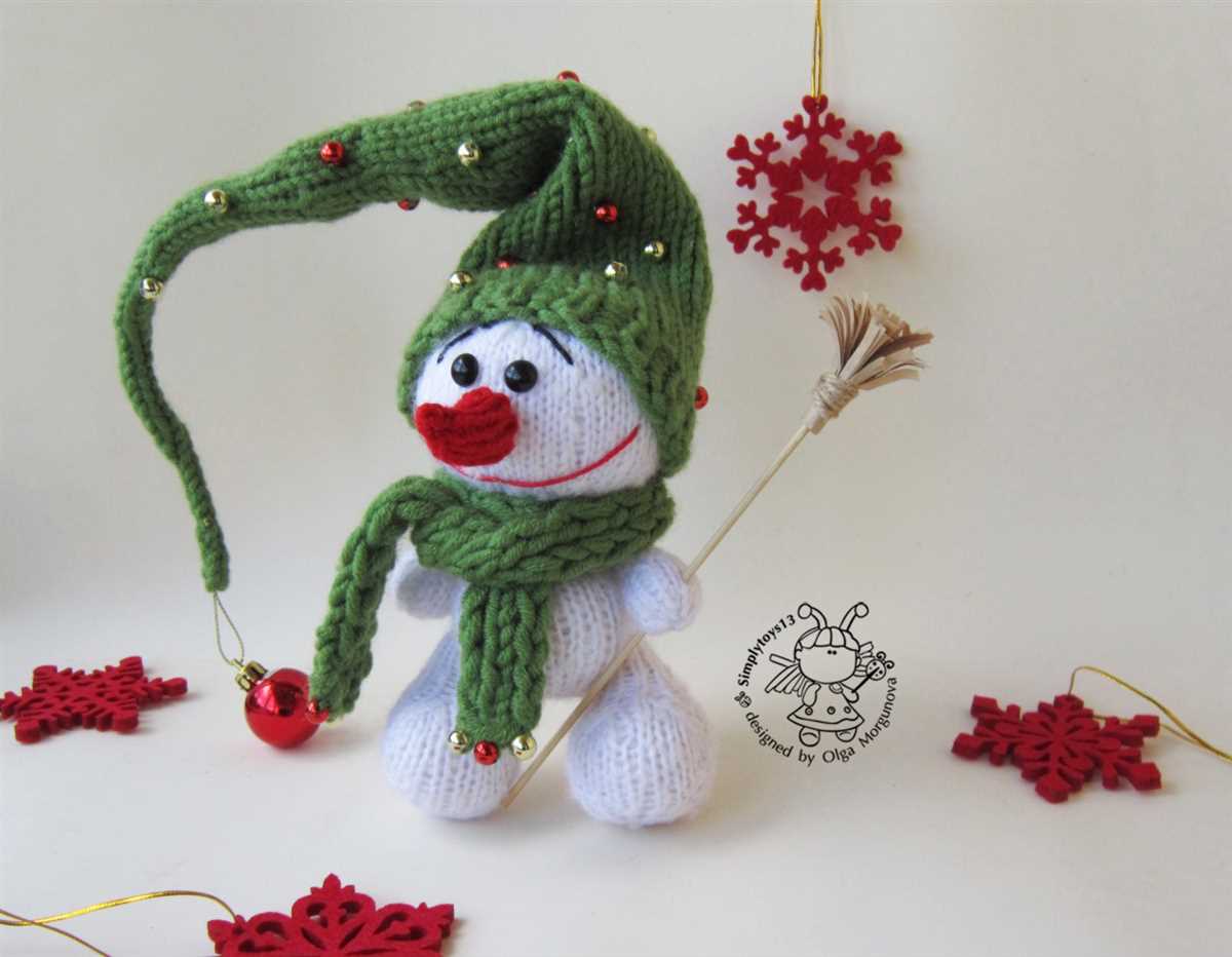 Snowman knitting pattern pdf free