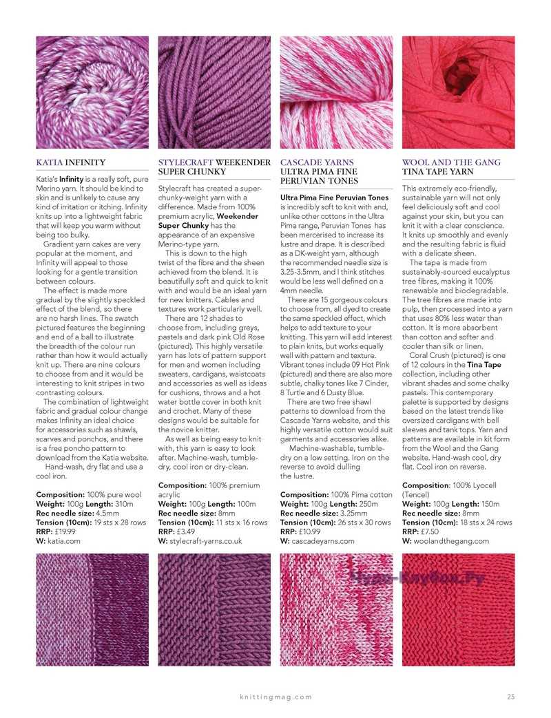 Knitting patterns using 8mm needles