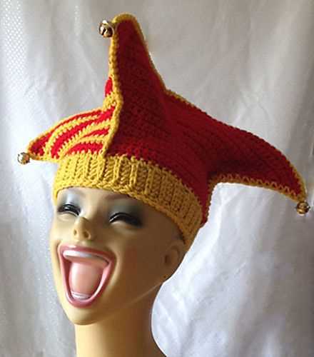 Knitted jester hat pattern free