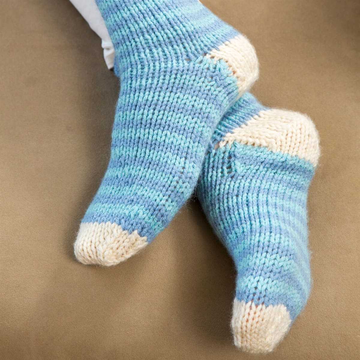 Sock knitting pattern beginner