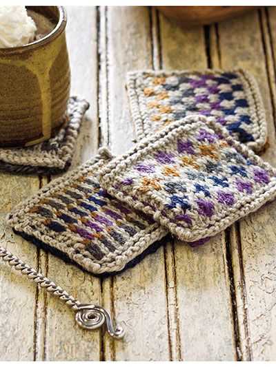 Knitted coaster patterns free