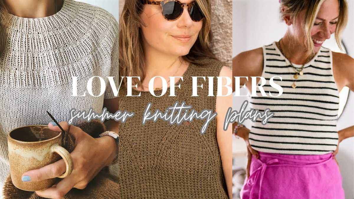 Free summer knitting patterns 2015