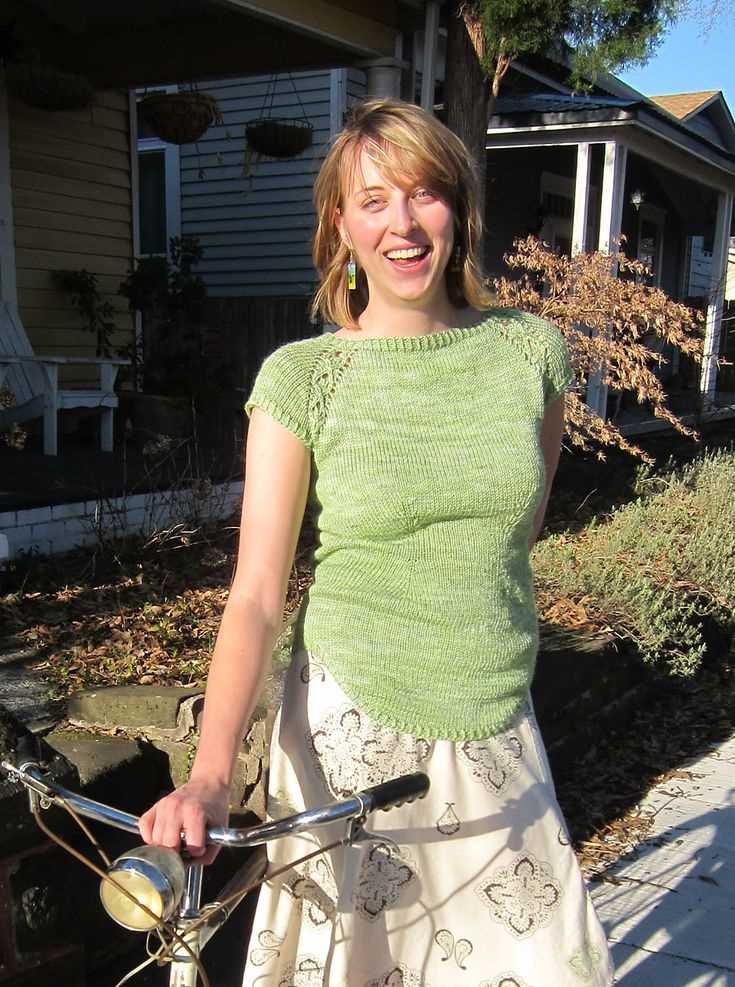 Short sleeve knitting pattern free