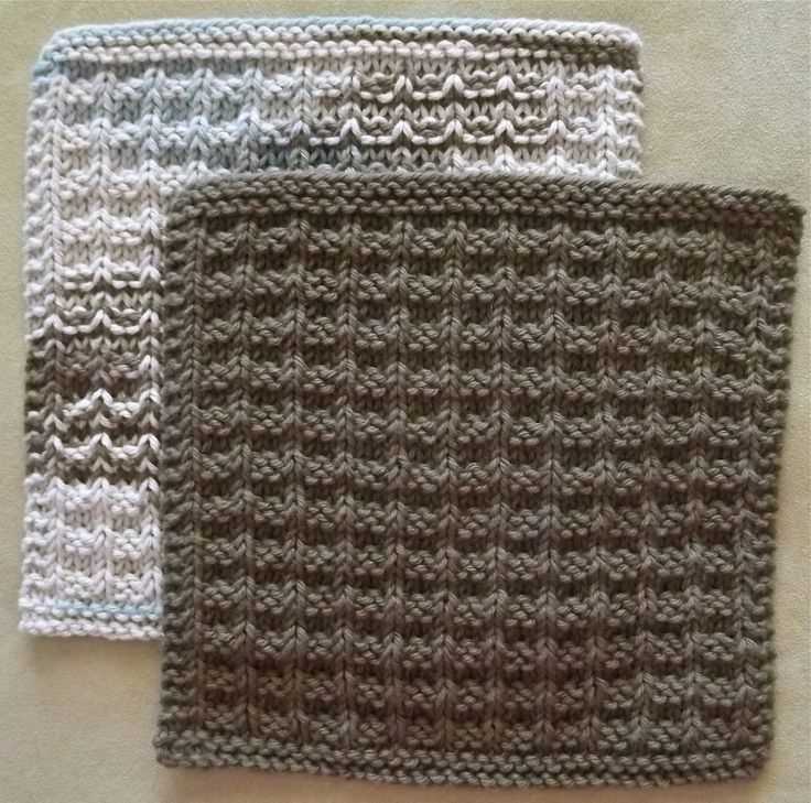 Simple Knit Dishcloths - Free Patterns to Brighten Up Your Kitchen Easy knitted dishcloths free patterns