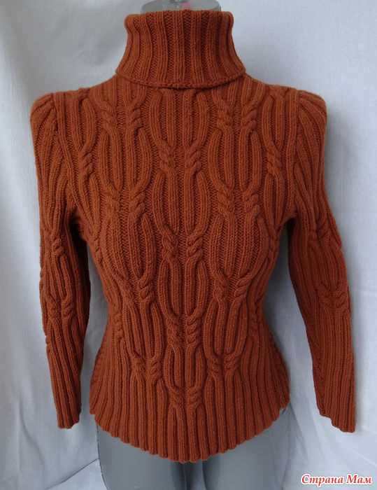 Sweater cable knit pattern