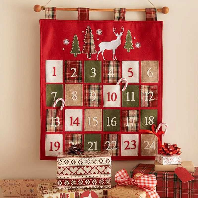 Knitting pattern for advent calendar
