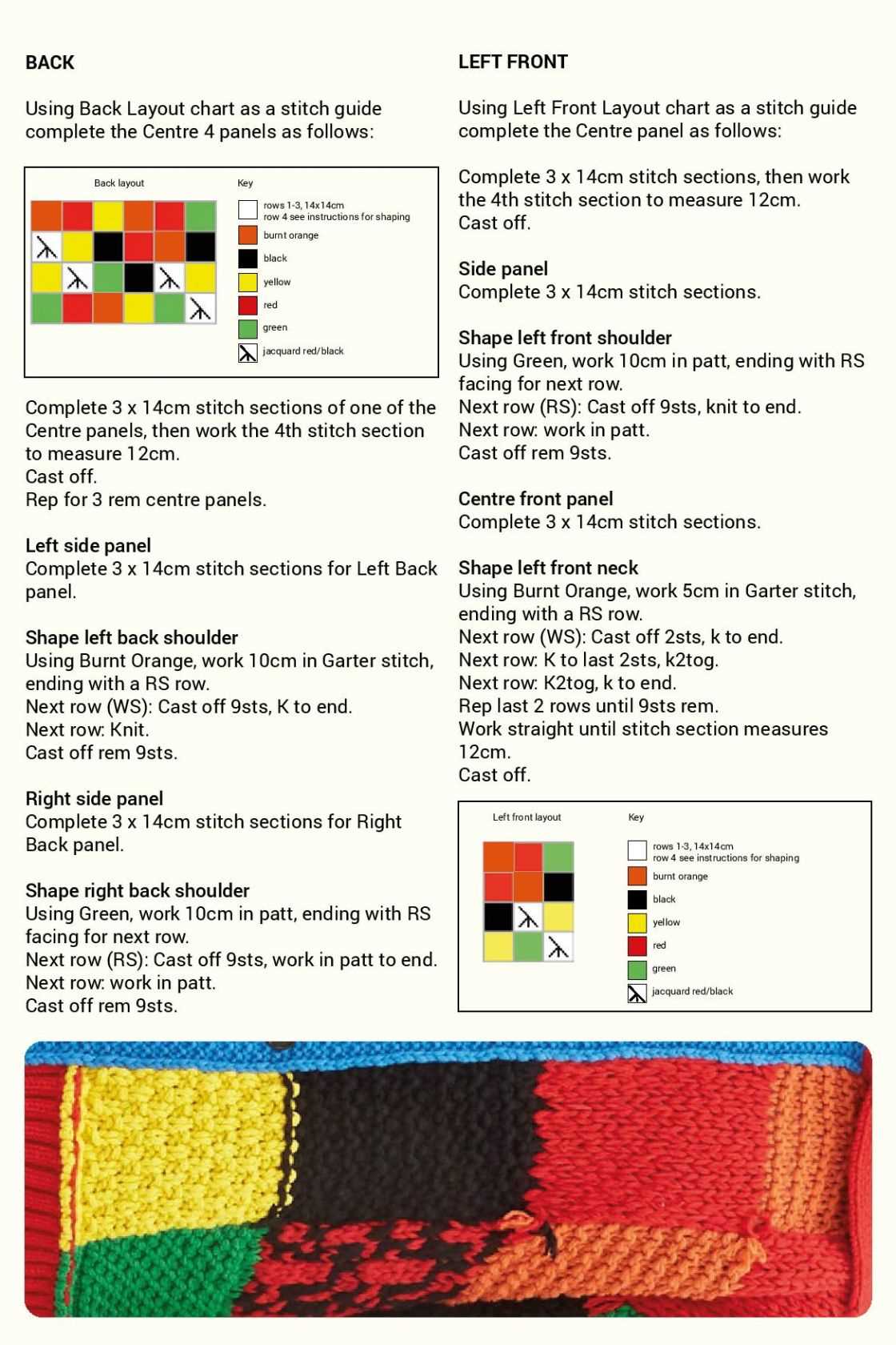 Jw anderson cardigan knitting pattern