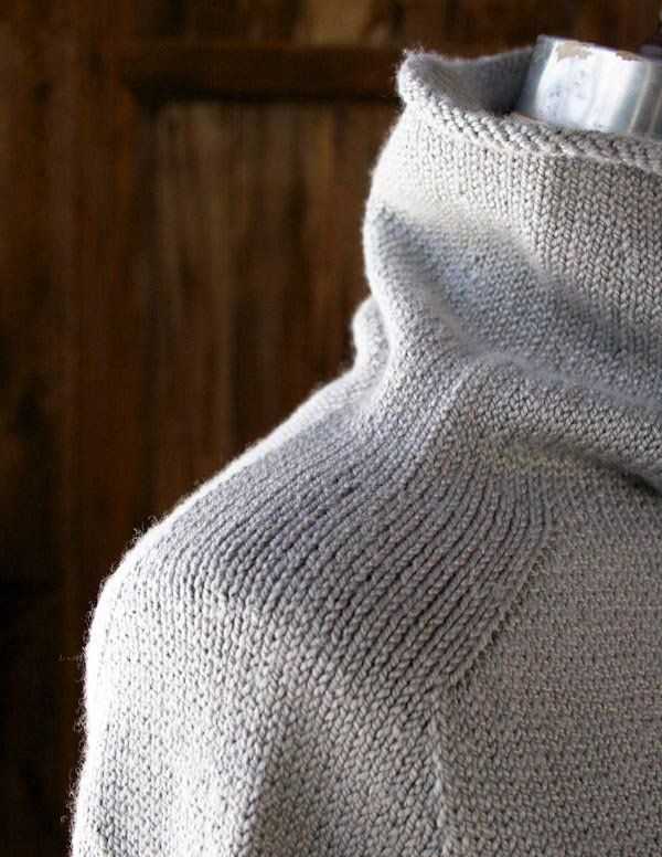 Top down knit sweater pattern free