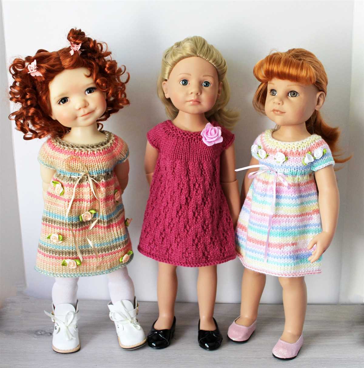 8 inch doll clothes knitting patterns free