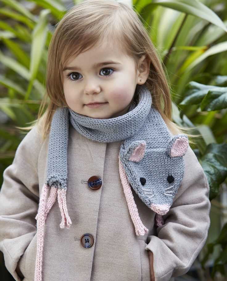 Baby scarf knitting pattern