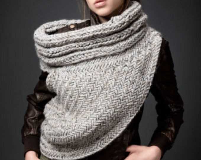 Katniss scarf knitting pattern