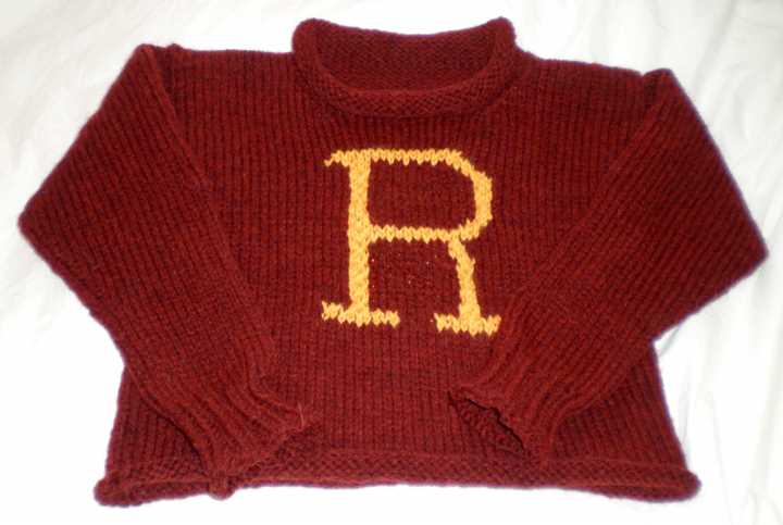 Ron weasley sweater knitting pattern