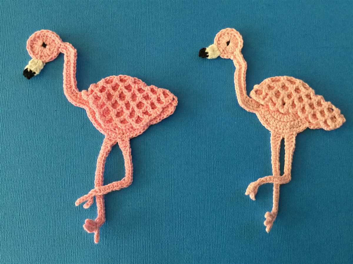 Free flamingo knitting pattern